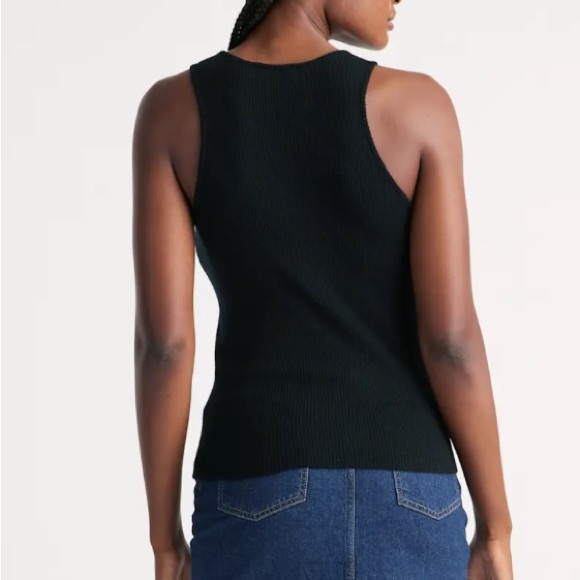 QUINCE Featherweight Cashmere Ribbed Tank Size XS - Picture 8 of 9